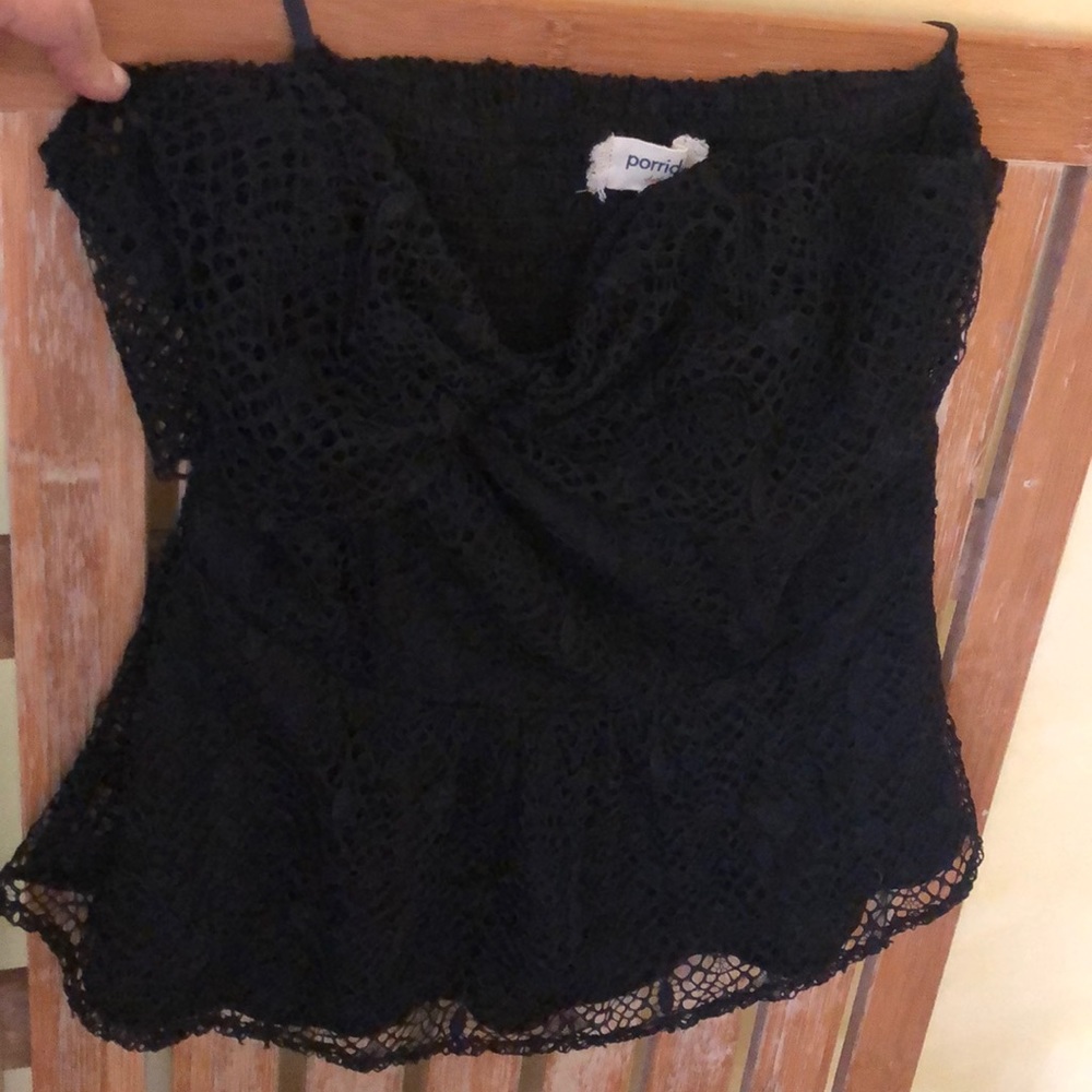 Anthropology Store/ Lace FashionCorset style top